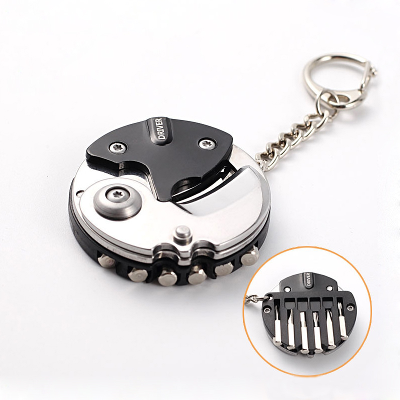 Edc Carry Pocket Knife - พวงกุญแจมีดอเนกประสงค์แบบเหรียญ พกพาสะดวก สำหรับกิจกรรมกลางแจ้ง อุปกรณ์ EDC ไขควงพกพาขนาดเล็ก