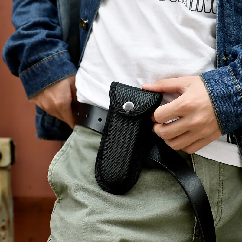 Edc Everyday Carry Knives - ชุดกระเป๋าใส่มีดพับ EDC ยุทธวิธี 2026 วัสดุไนลอนอ็อกซ์ฟอร์ด กล่องบรรจุมีดพับ